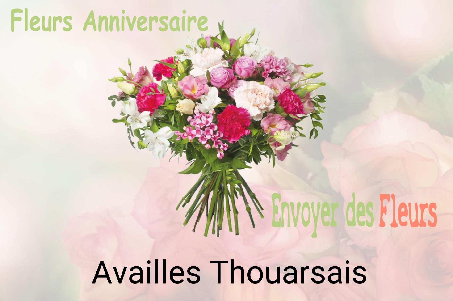 Bouquet de fleurs d’anniversaire livré à Availles-Thouarsais