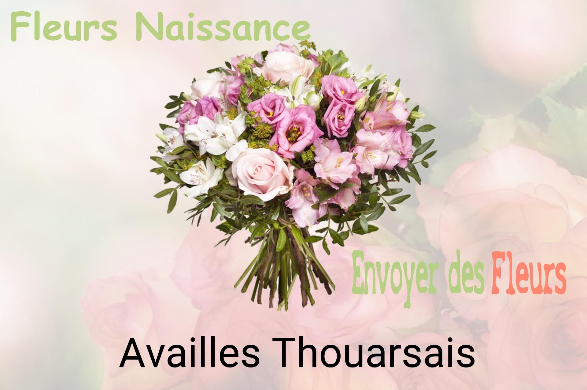 Bouquet de fleurs de naissance livré à Availles-Thouarsais