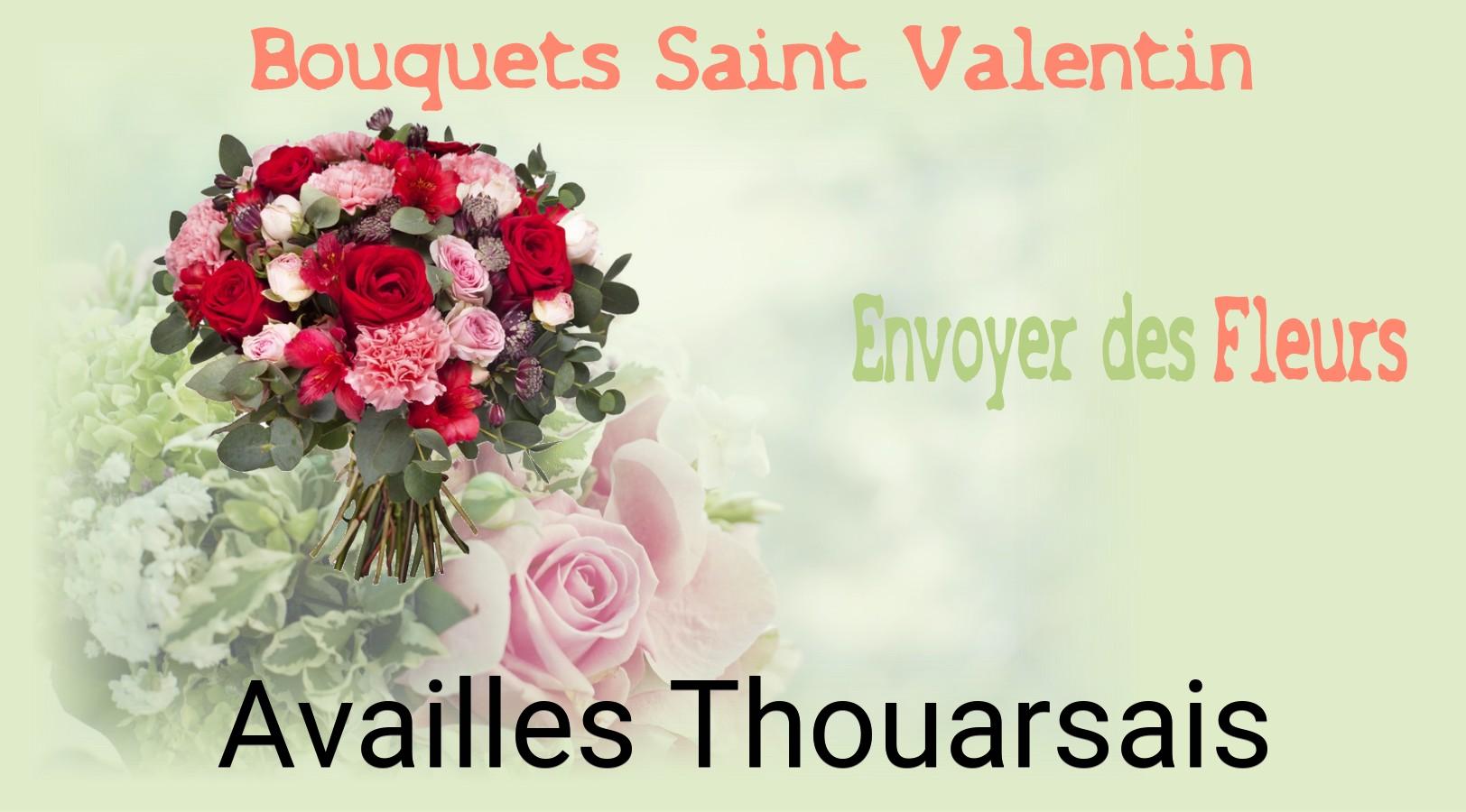 Roses de Saint-Valentin livrées à Availles-Thouarsais